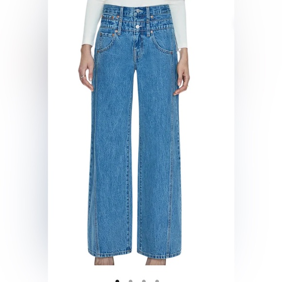pistola Denim - Caleb High Rise Stacked Waist is Venue - Size 28